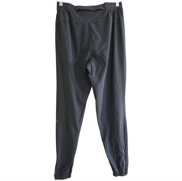 Lululemon Surge Jogger In Obsidian Small 29" Inseam Pockets Ankle Zip Reflective - Picture 4 of 11